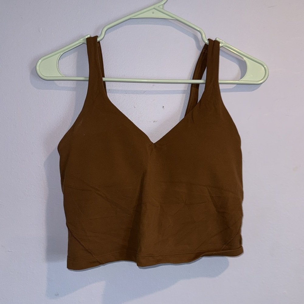 Lululemon Athletica Align cropped tank top